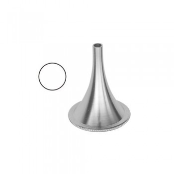 Hartmann Ear Speculum Fig. 3 Stainless Steel, 3.6 cm / 1 1/2" Diameter 6.0 mm Ø 